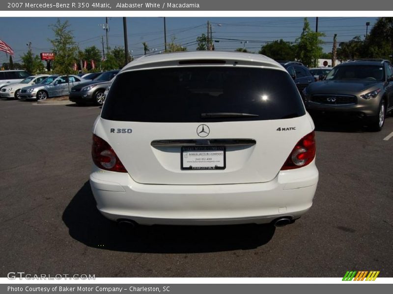 Alabaster White / Macadamia 2007 Mercedes-Benz R 350 4Matic