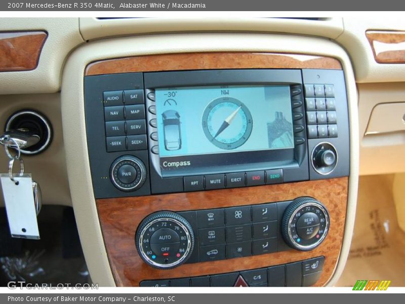Alabaster White / Macadamia 2007 Mercedes-Benz R 350 4Matic