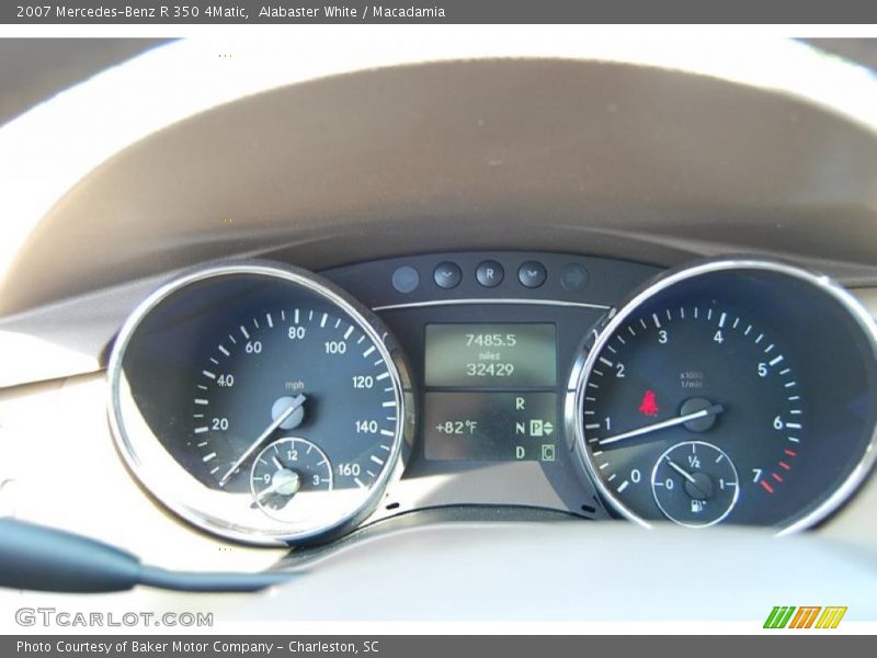 Alabaster White / Macadamia 2007 Mercedes-Benz R 350 4Matic