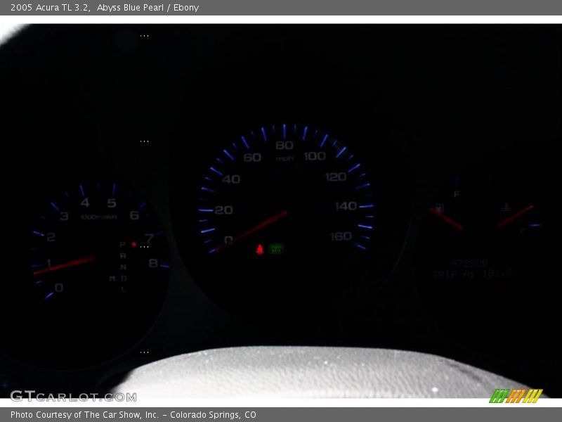 Abyss Blue Pearl / Ebony 2005 Acura TL 3.2