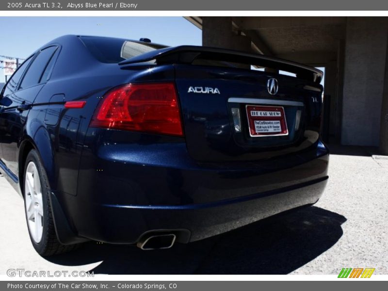 Abyss Blue Pearl / Ebony 2005 Acura TL 3.2