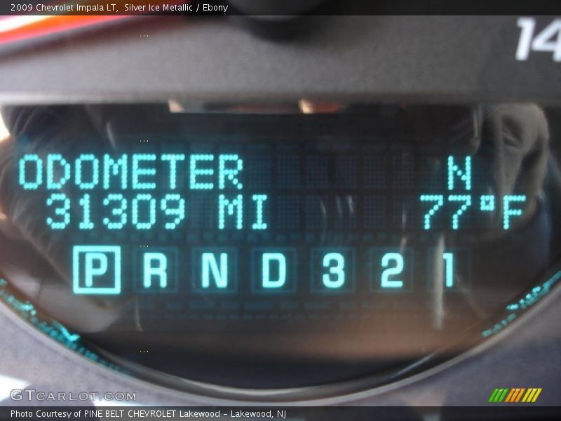 Silver Ice Metallic / Ebony 2009 Chevrolet Impala LT