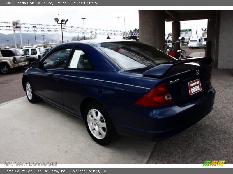 2003 Honda civic eternal blue pearl #2