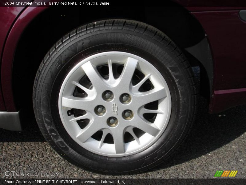 Berry Red Metallic / Neutral Beige 2004 Chevrolet Impala