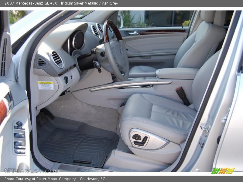 Iridium Silver Metallic / Ash Grey 2007 Mercedes-Benz GL 450