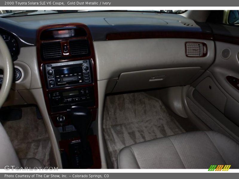 Gold Dust Metallic / Ivory 2000 Toyota Solara SLE V6 Coupe