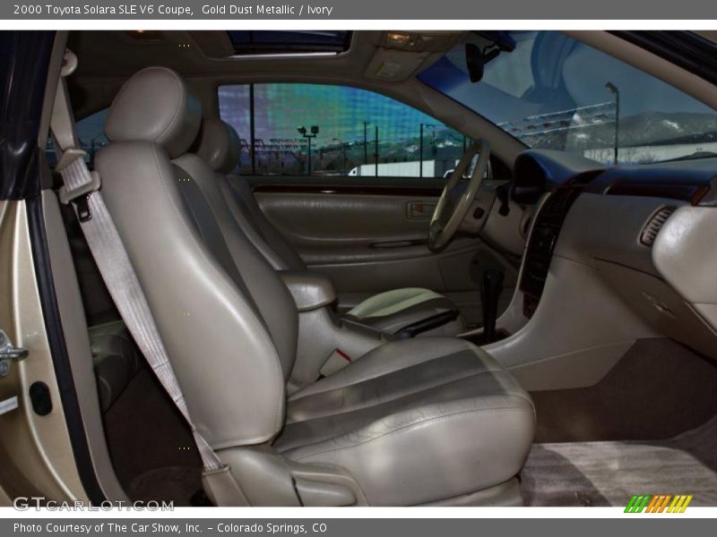 Gold Dust Metallic / Ivory 2000 Toyota Solara SLE V6 Coupe