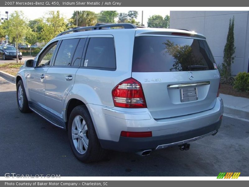 Iridium Silver Metallic / Ash Grey 2007 Mercedes-Benz GL 450