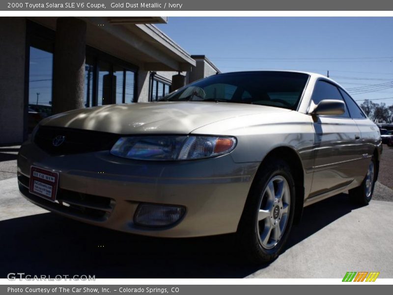 Gold Dust Metallic / Ivory 2000 Toyota Solara SLE V6 Coupe