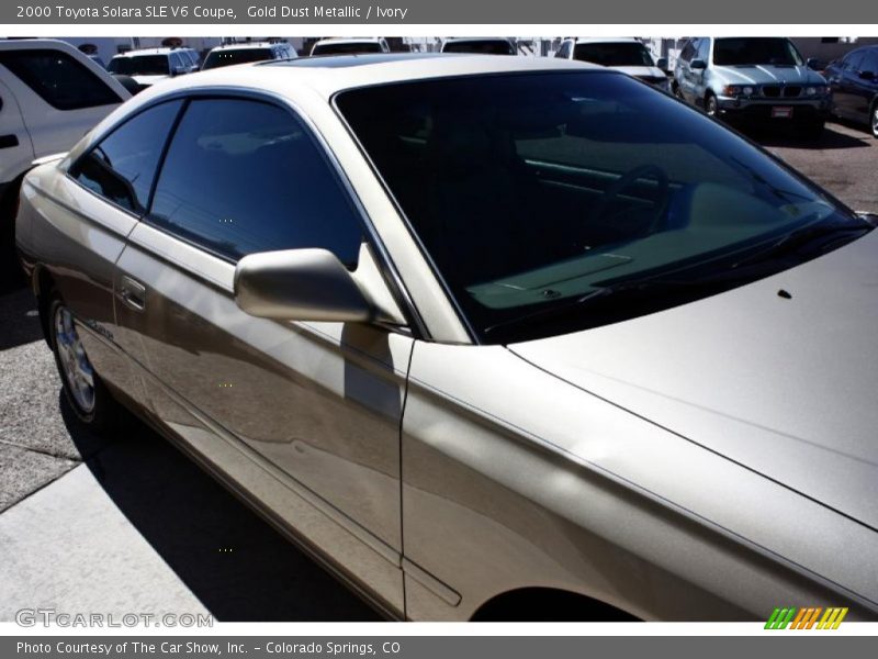 Gold Dust Metallic / Ivory 2000 Toyota Solara SLE V6 Coupe