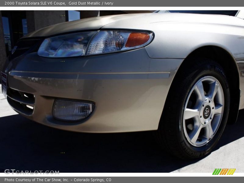 Gold Dust Metallic / Ivory 2000 Toyota Solara SLE V6 Coupe