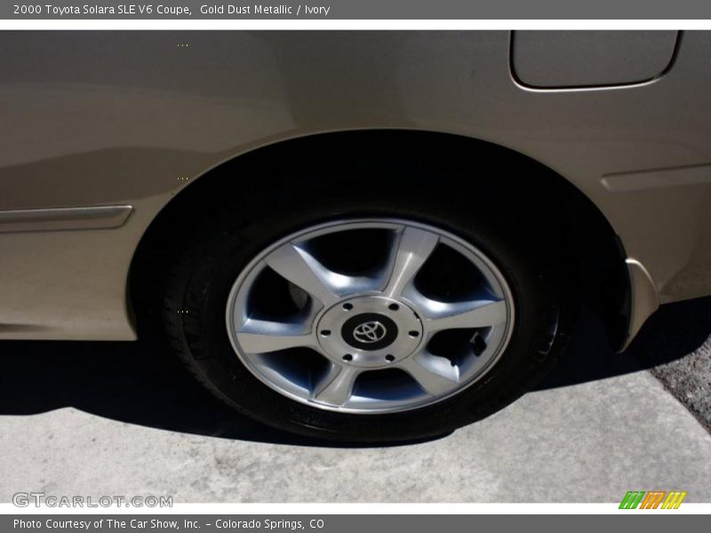 Gold Dust Metallic / Ivory 2000 Toyota Solara SLE V6 Coupe