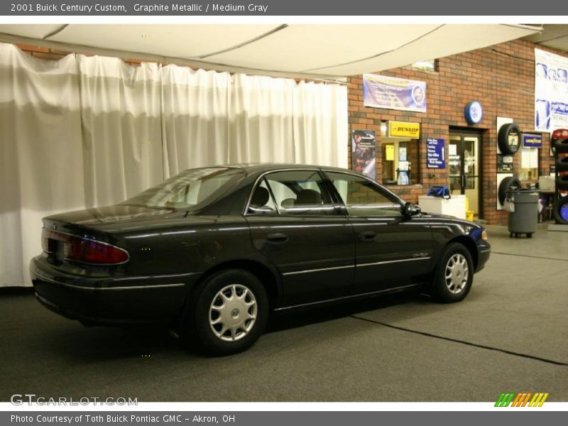 Graphite Metallic / Medium Gray 2001 Buick Century Custom