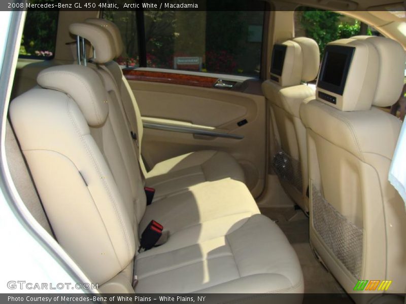 Arctic White / Macadamia 2008 Mercedes-Benz GL 450 4Matic