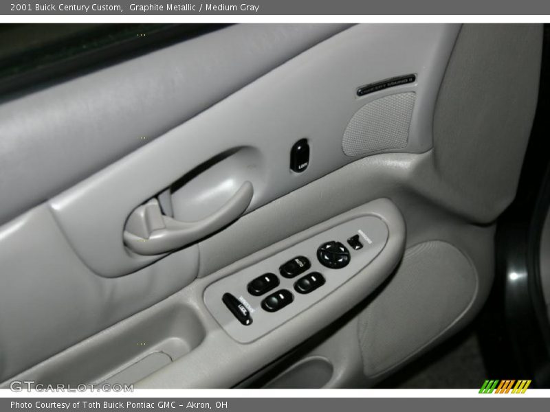 Graphite Metallic / Medium Gray 2001 Buick Century Custom