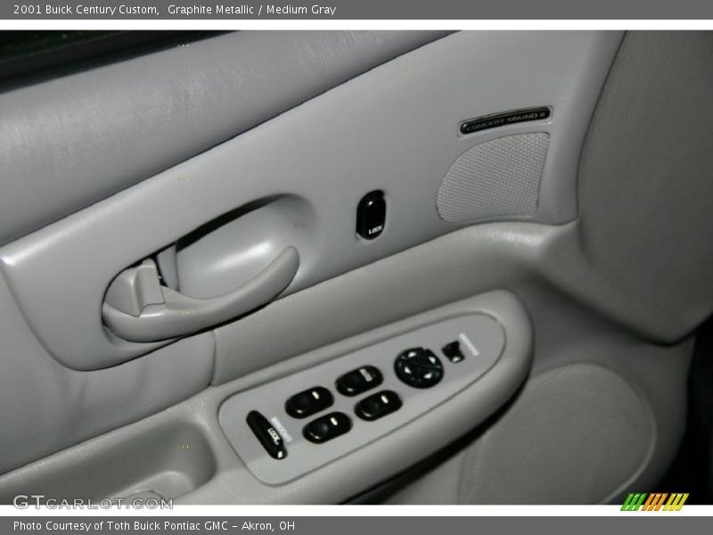 Graphite Metallic / Medium Gray 2001 Buick Century Custom