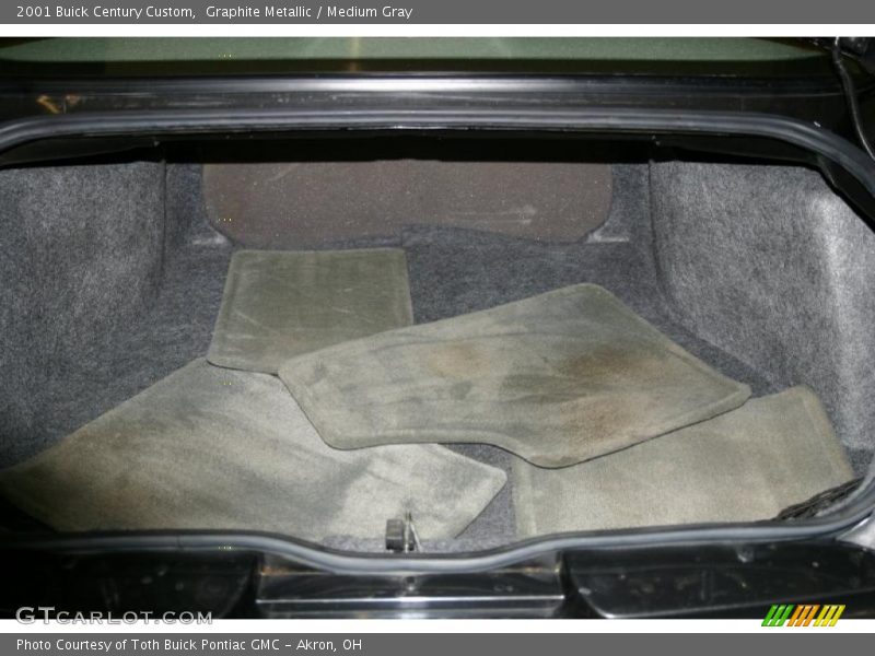 Graphite Metallic / Medium Gray 2001 Buick Century Custom