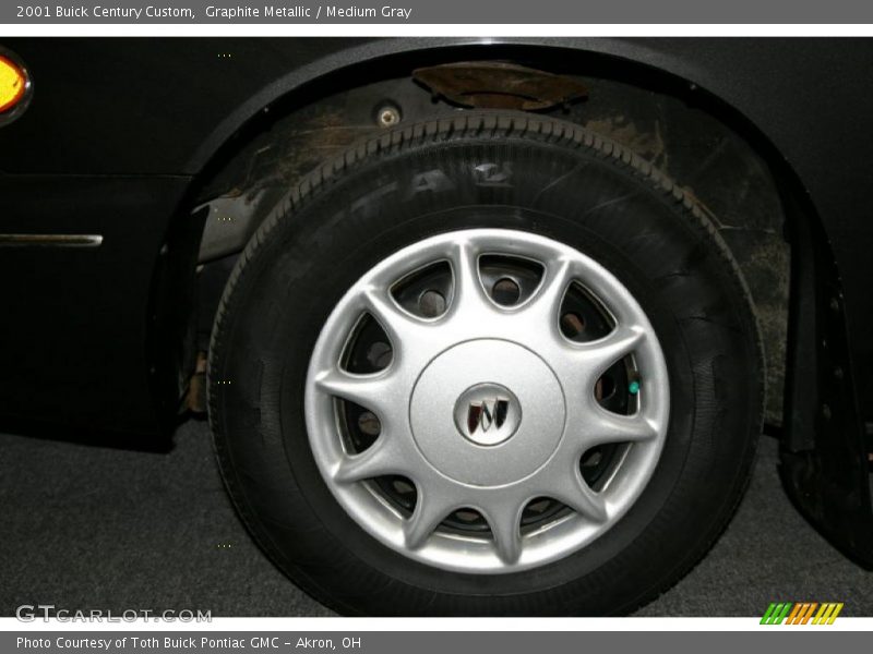 Graphite Metallic / Medium Gray 2001 Buick Century Custom
