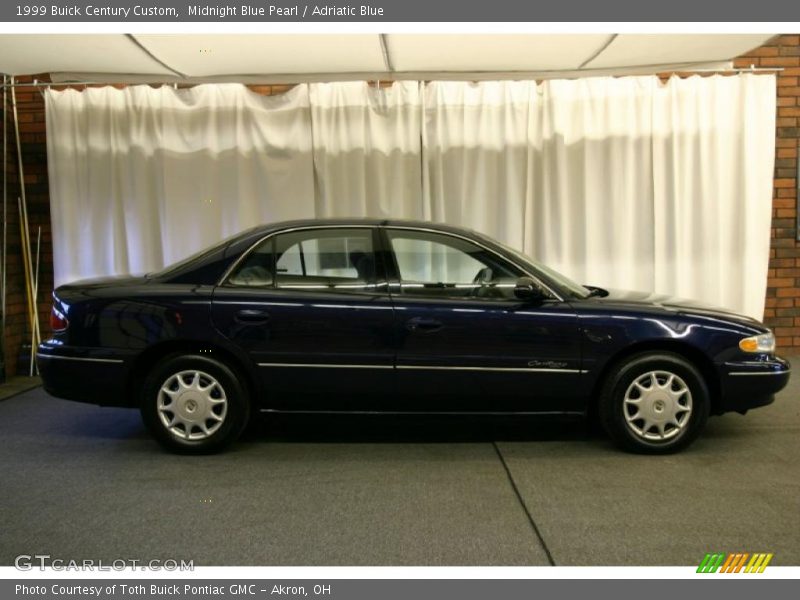 Midnight Blue Pearl / Adriatic Blue 1999 Buick Century Custom