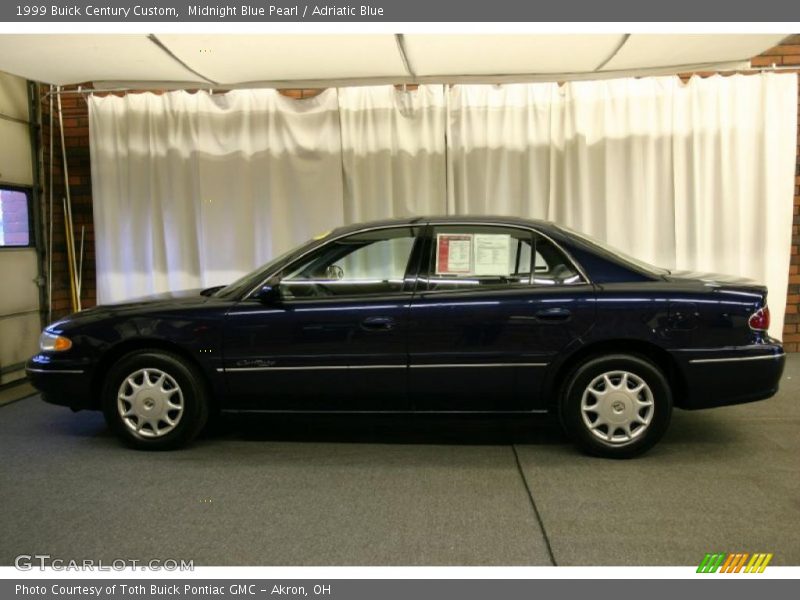 Midnight Blue Pearl / Adriatic Blue 1999 Buick Century Custom