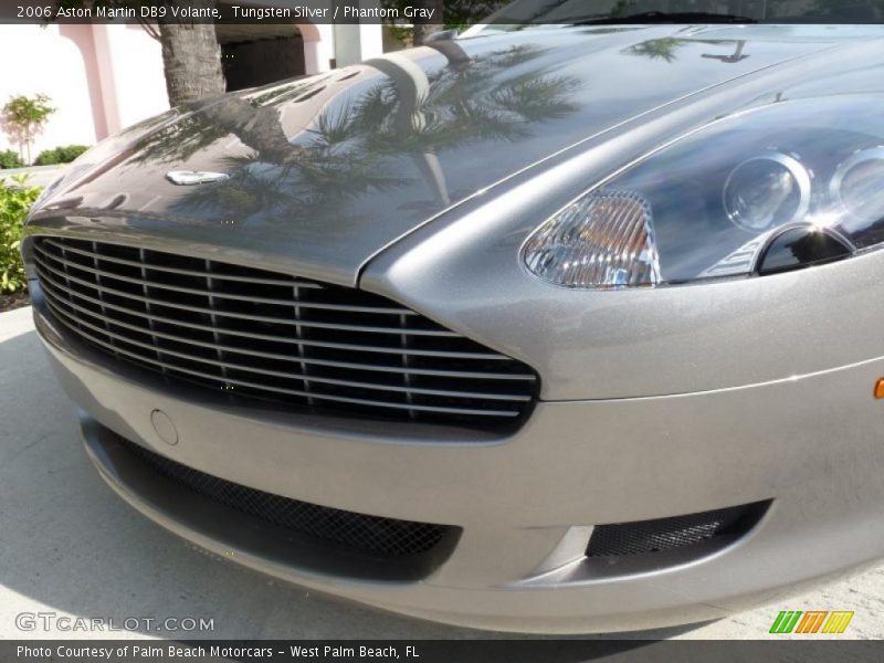 Tungsten Silver / Phantom Gray 2006 Aston Martin DB9 Volante
