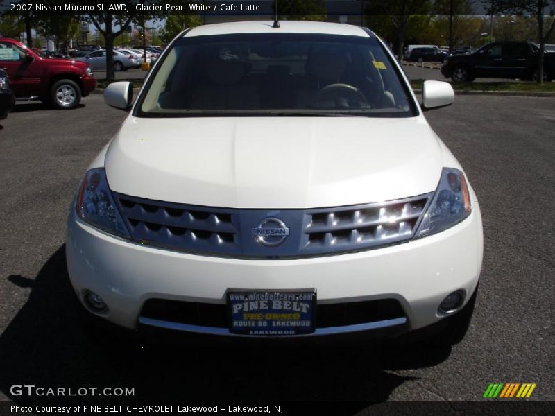 Glacier Pearl White / Cafe Latte 2007 Nissan Murano SL AWD