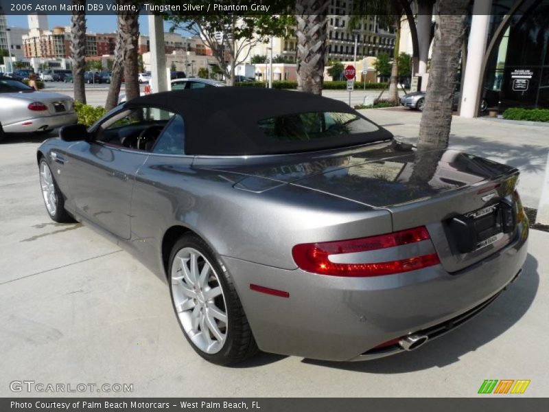 Tungsten Silver / Phantom Gray 2006 Aston Martin DB9 Volante