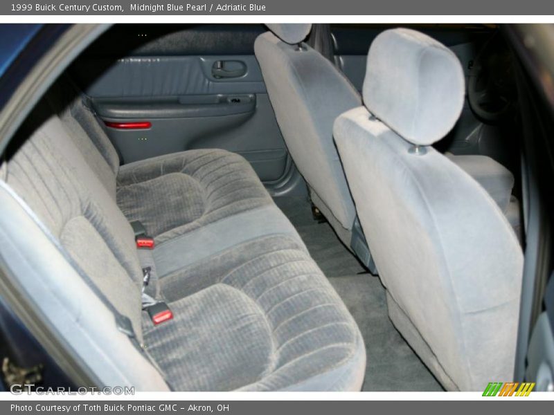 Midnight Blue Pearl / Adriatic Blue 1999 Buick Century Custom
