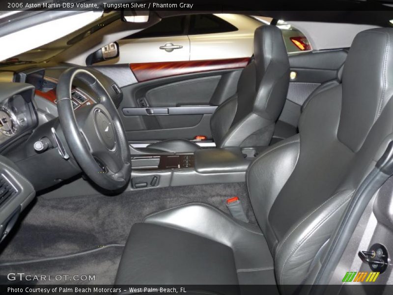 Tungsten Silver / Phantom Gray 2006 Aston Martin DB9 Volante