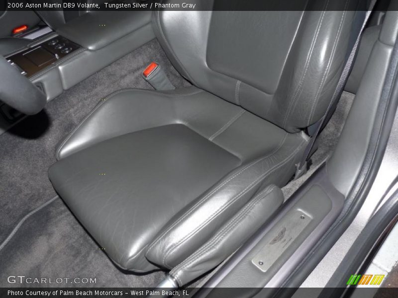Tungsten Silver / Phantom Gray 2006 Aston Martin DB9 Volante