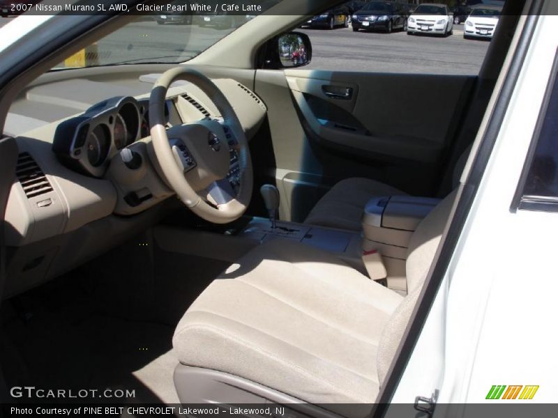 Glacier Pearl White / Cafe Latte 2007 Nissan Murano SL AWD