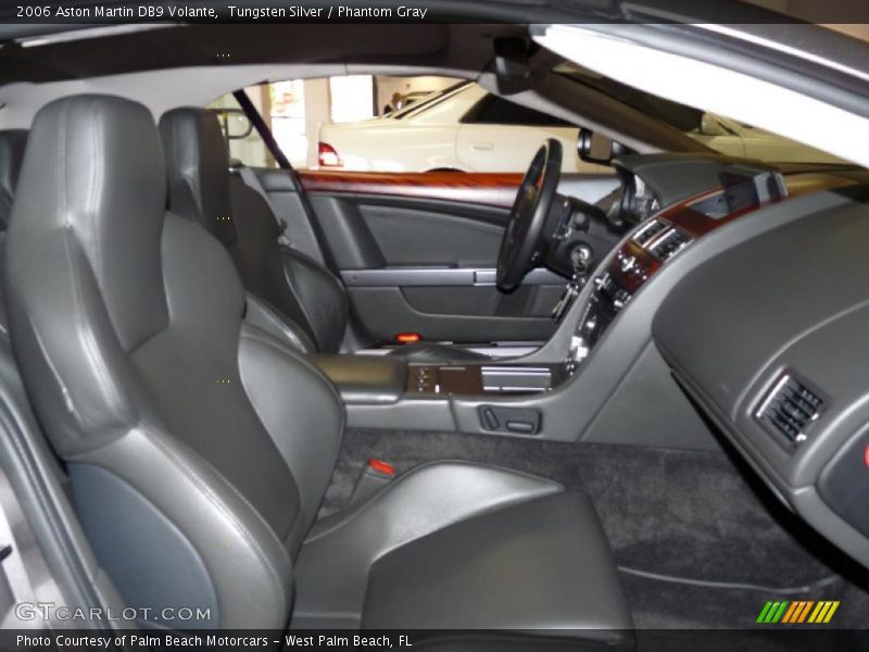 Tungsten Silver / Phantom Gray 2006 Aston Martin DB9 Volante