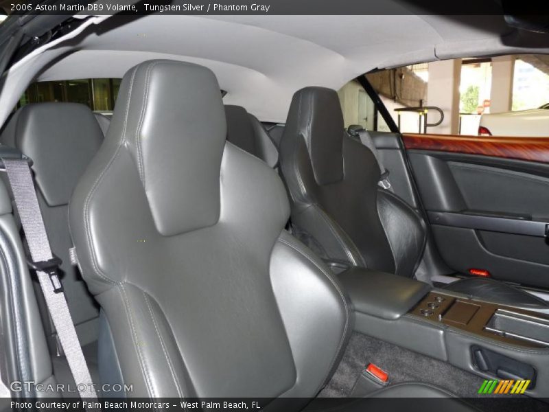 Tungsten Silver / Phantom Gray 2006 Aston Martin DB9 Volante