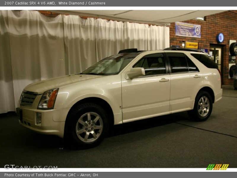 White Diamond / Cashmere 2007 Cadillac SRX 4 V6 AWD