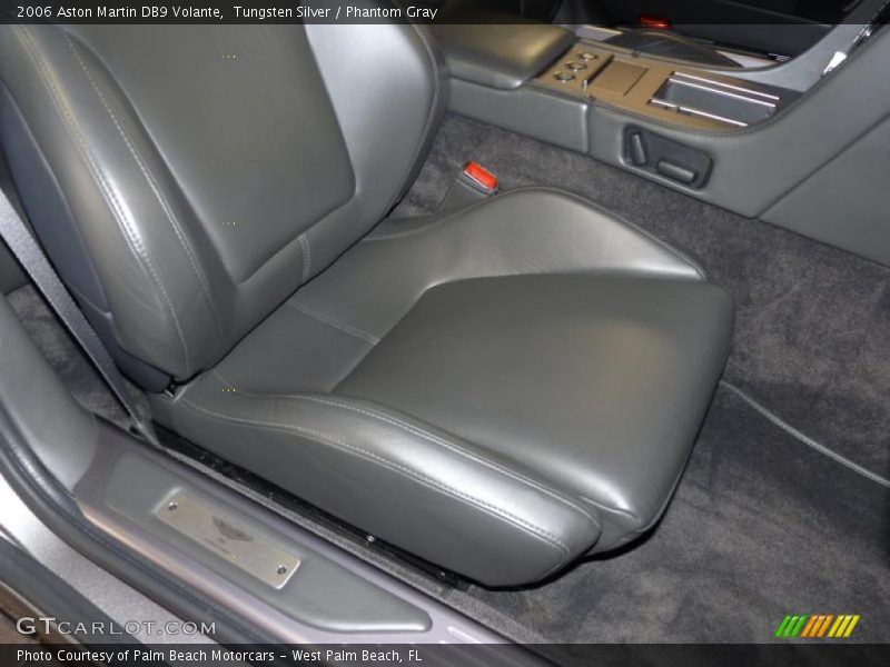 Tungsten Silver / Phantom Gray 2006 Aston Martin DB9 Volante