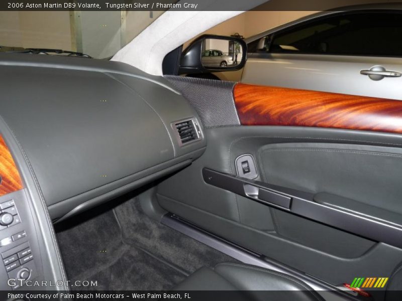 Tungsten Silver / Phantom Gray 2006 Aston Martin DB9 Volante