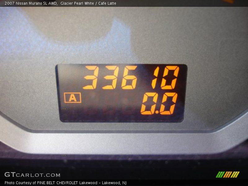 Glacier Pearl White / Cafe Latte 2007 Nissan Murano SL AWD