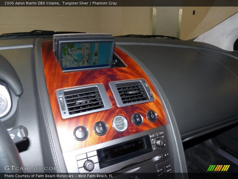 Tungsten Silver / Phantom Gray 2006 Aston Martin DB9 Volante