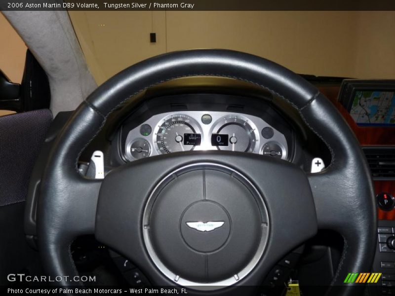 Tungsten Silver / Phantom Gray 2006 Aston Martin DB9 Volante