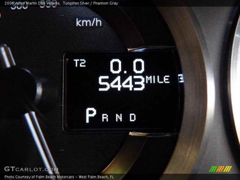 Tungsten Silver / Phantom Gray 2006 Aston Martin DB9 Volante