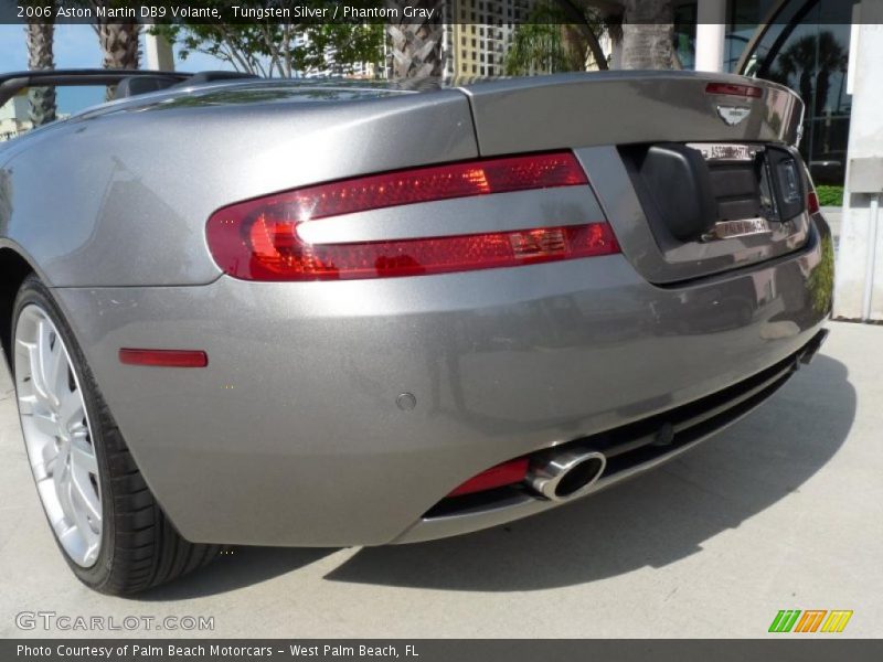 Tungsten Silver / Phantom Gray 2006 Aston Martin DB9 Volante