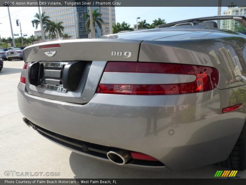 Tungsten Silver / Phantom Gray 2006 Aston Martin DB9 Volante