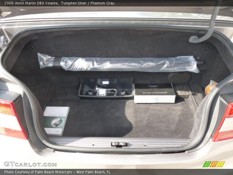 Tungsten Silver / Phantom Gray 2006 Aston Martin DB9 Volante