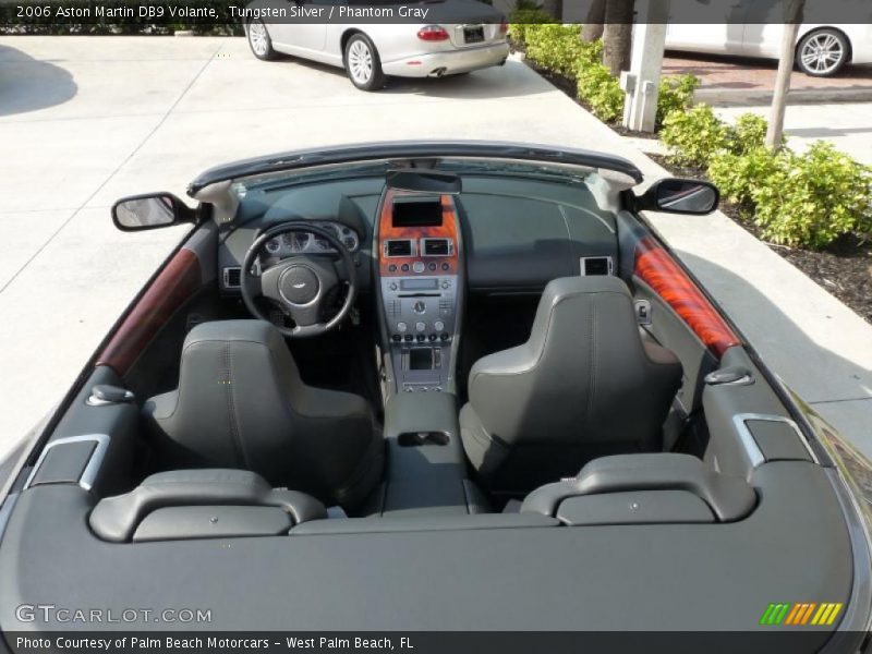 Tungsten Silver / Phantom Gray 2006 Aston Martin DB9 Volante