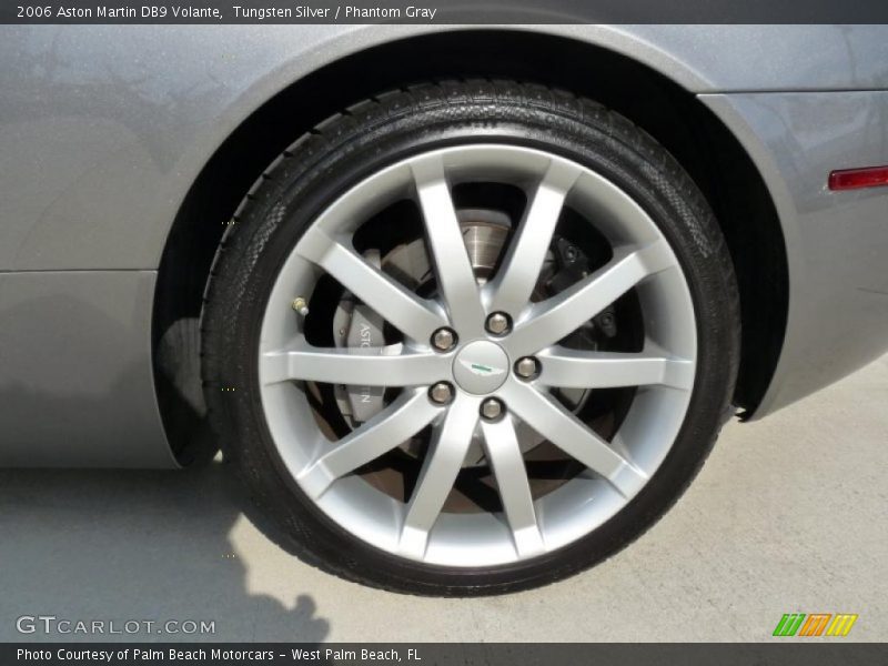 Tungsten Silver / Phantom Gray 2006 Aston Martin DB9 Volante