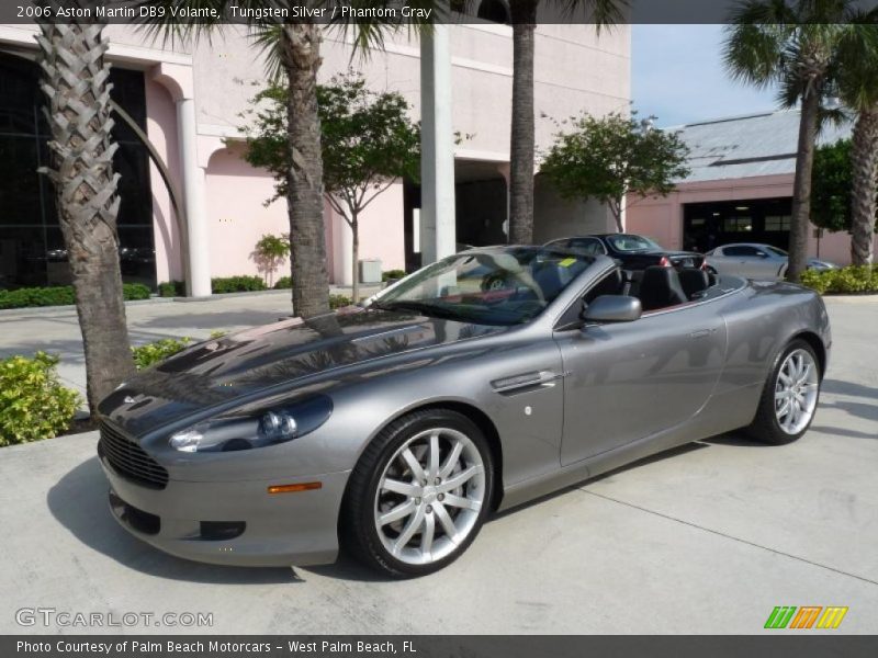 Tungsten Silver / Phantom Gray 2006 Aston Martin DB9 Volante