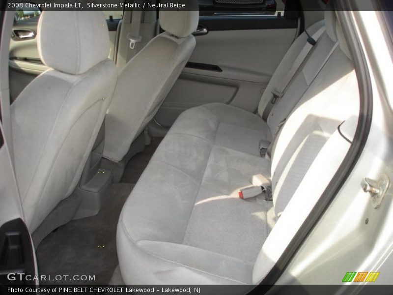 Silverstone Metallic / Neutral Beige 2008 Chevrolet Impala LT