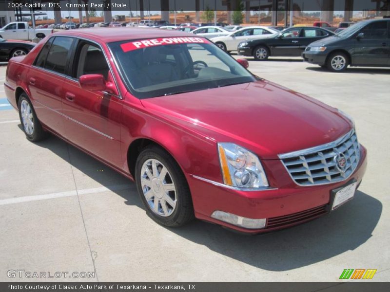 Crimson Pearl / Shale 2006 Cadillac DTS