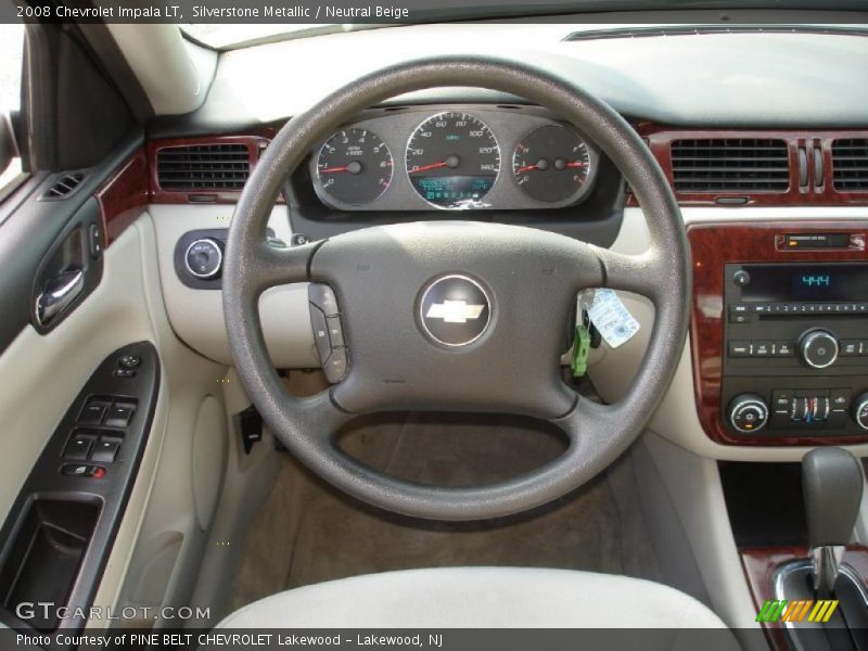 Silverstone Metallic / Neutral Beige 2008 Chevrolet Impala LT