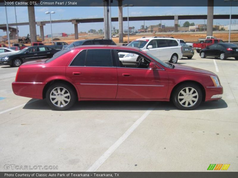 Crimson Pearl / Shale 2006 Cadillac DTS